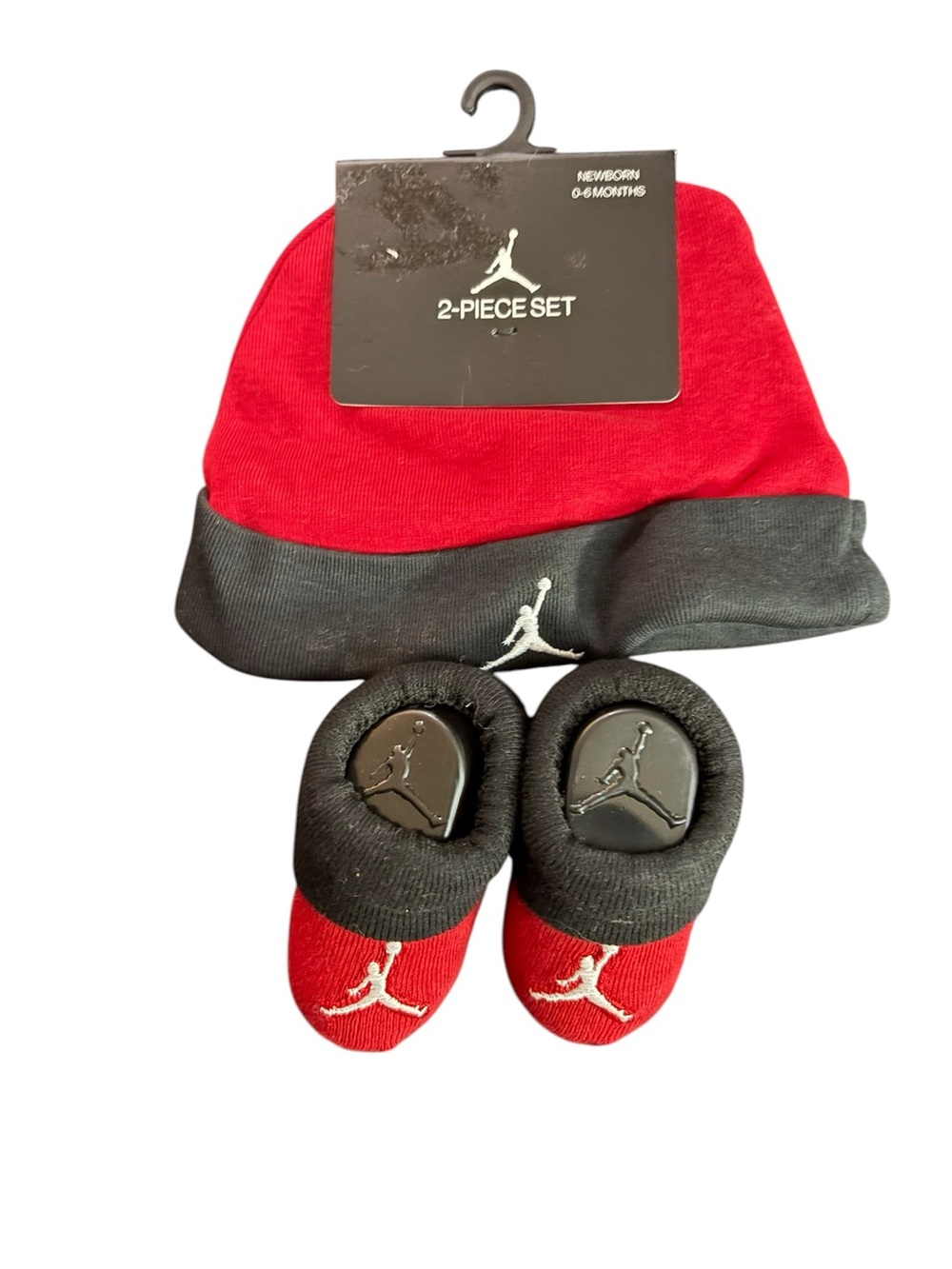 Jordan Baby Hat & Booties Set